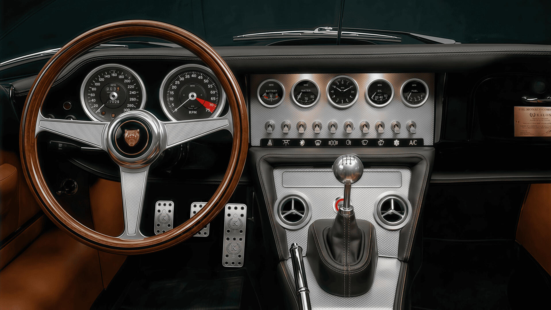 Kalon E-type Dashboard